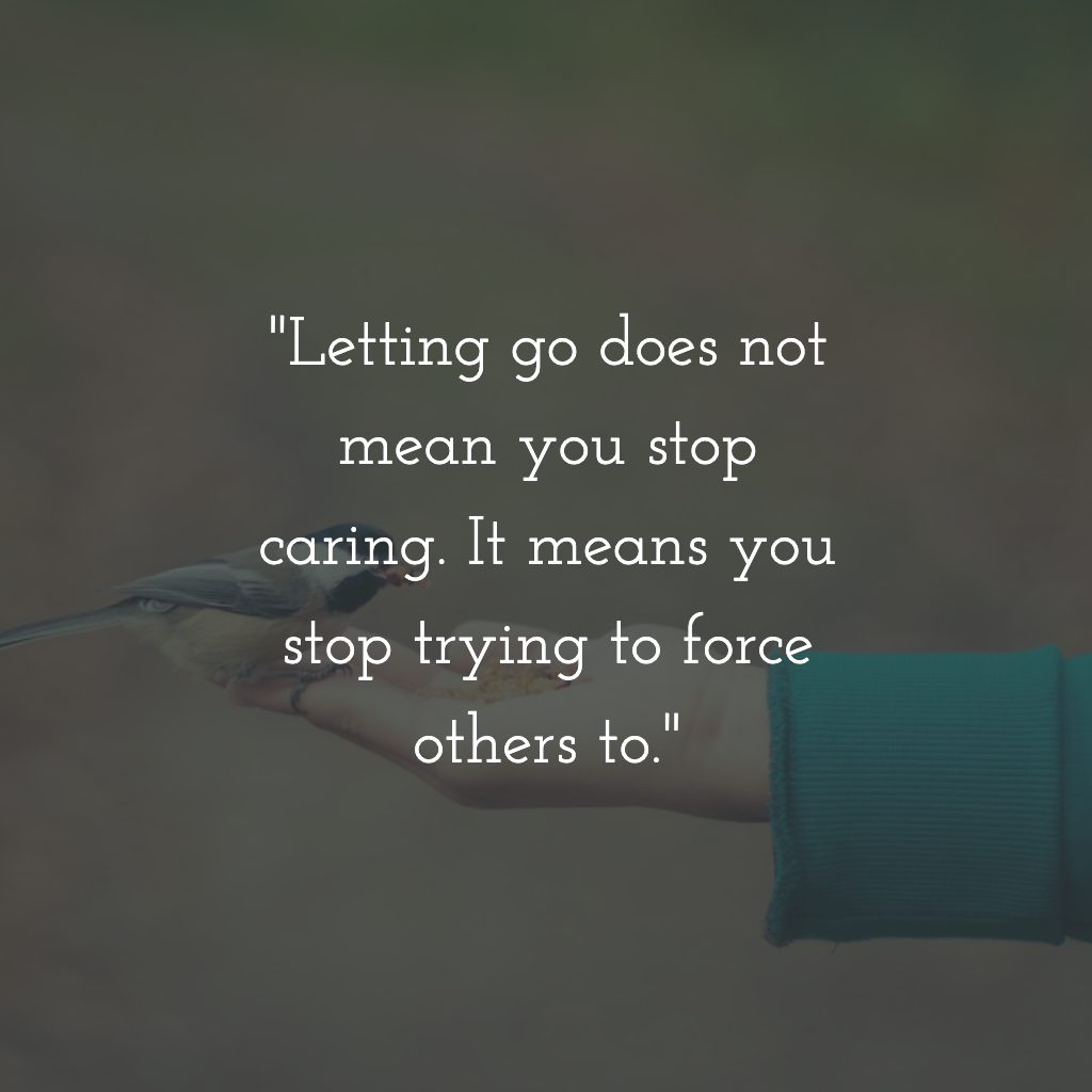 Letting Go Quote Image
