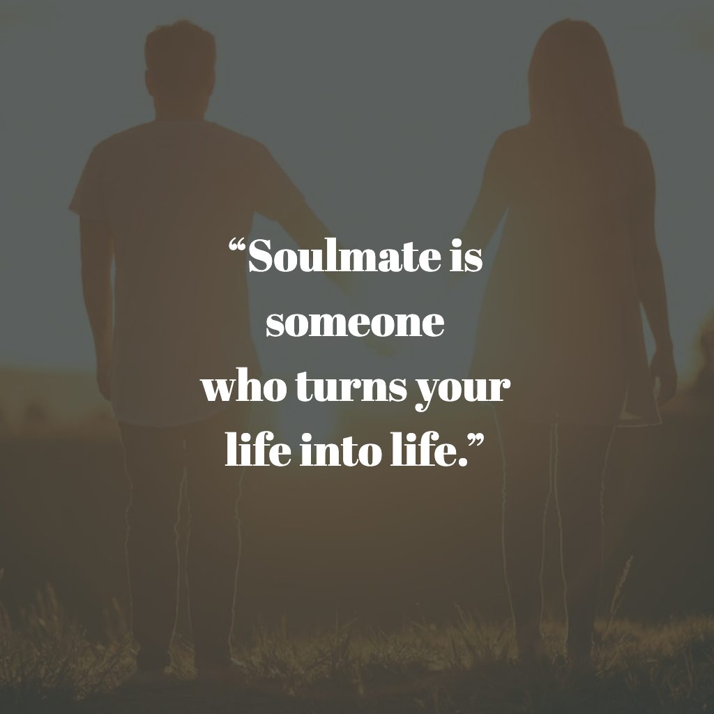 soulmate quote image